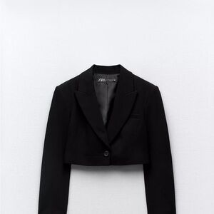 Zara Women's Elegant Black Blazer